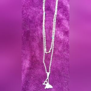 Elegant Handmade Silver Necklace with Heart Pendant